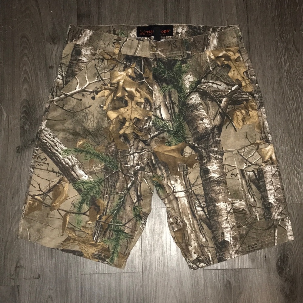 Tall Woods Element Wear, RealTree, Mens 34 Camouflage Shorts